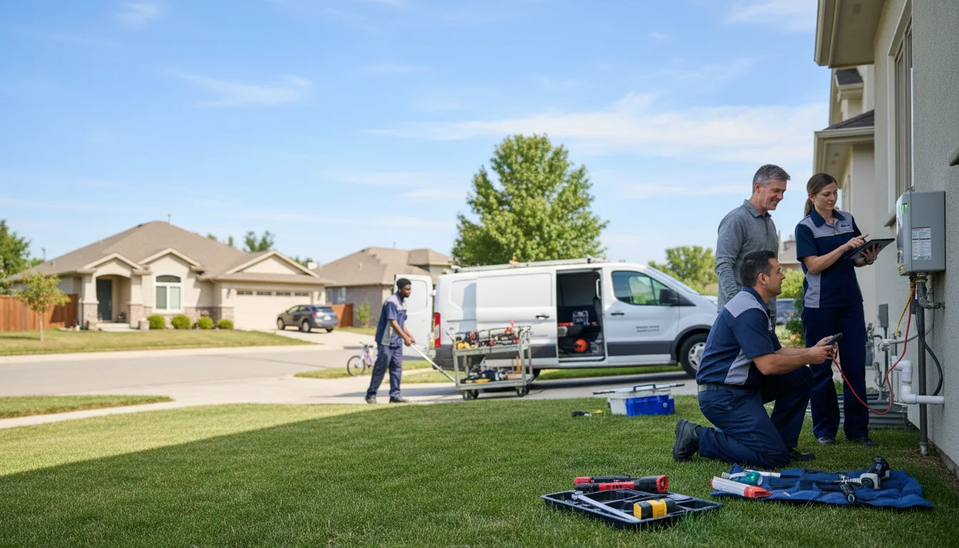 Tankless water heater service in Promise City, IA